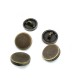 18 mm - 28 size Patterned Footed Button E 1264