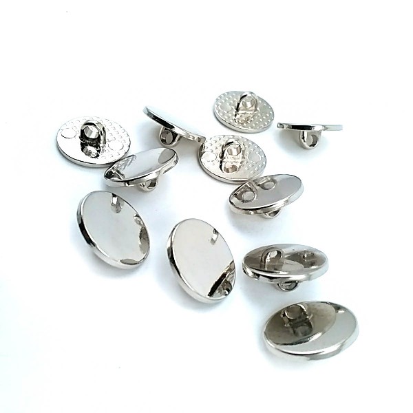 15 mm - 24 size Flat Foot Metal Button E 1283