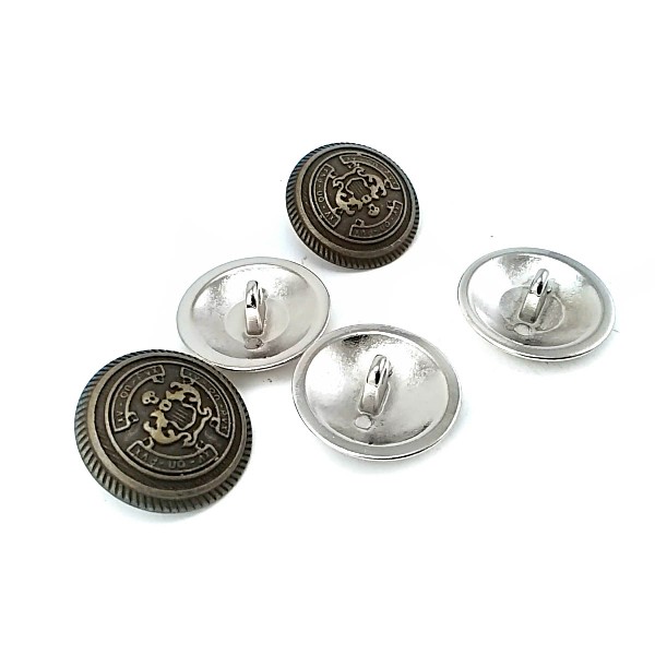 23 mm - 36 L Blazer Jacket Button with Emblem E 1293