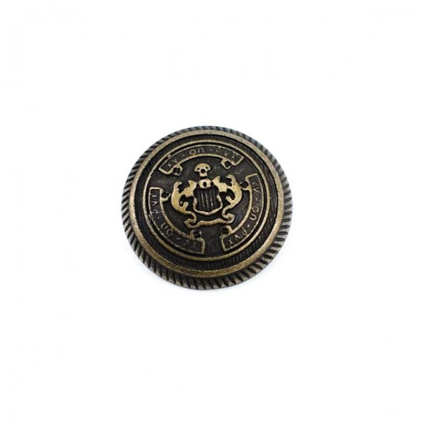 23 mm - 36 L Blazer Jacket Button with Emblem E 1293