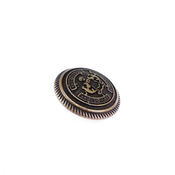 23 mm - 36 L Blazer Jacket Button with Emblem E 1293