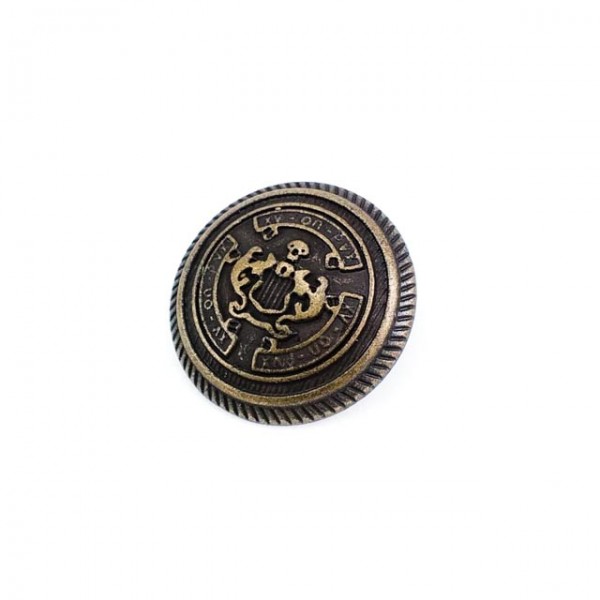 23 mm - 36 L Blazer Jacket Button with Emblem E 1293