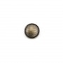 Metal Striped Shank Button 15 mm - 24 L E 1296