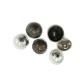 Button with Flower Patterned Metal Leg 18 mm - 29 size E 13