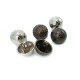 Button with Flower Patterned Metal Leg 18 mm - 29 size E 13