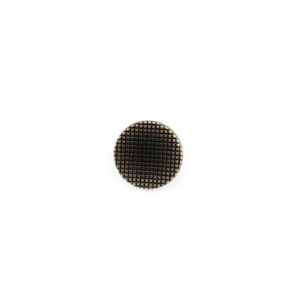 11 mm 18 L Shank Button Waffle Pattern E 1344
