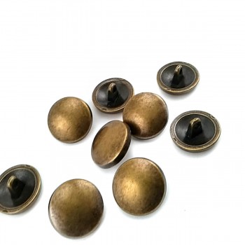 18 mm - 28 size Round Button with Pattern and Foot E 1394