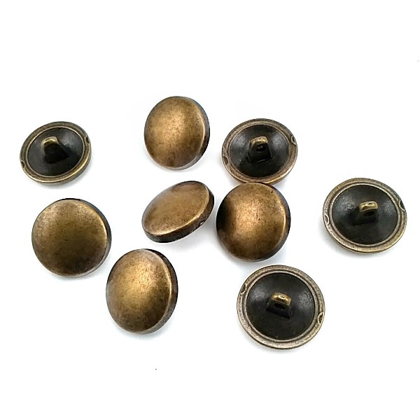 18 mm - 28 size Round Button with Pattern and Foot E 1394