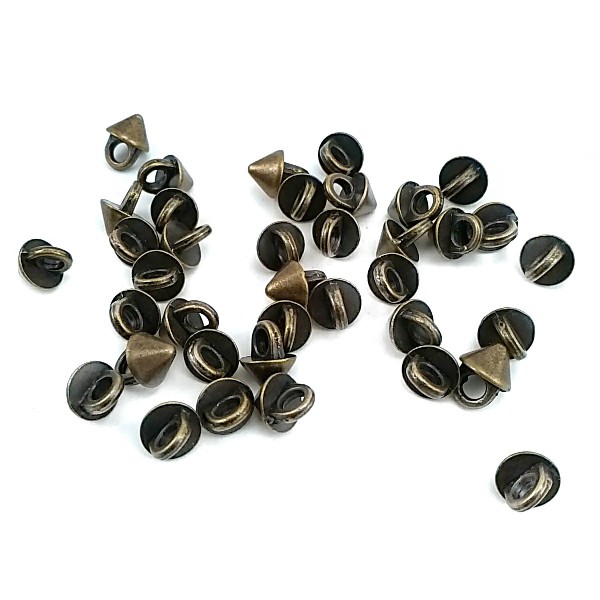 6.5 mm - 11 boy Konik Ayaklı Düğme E 1399