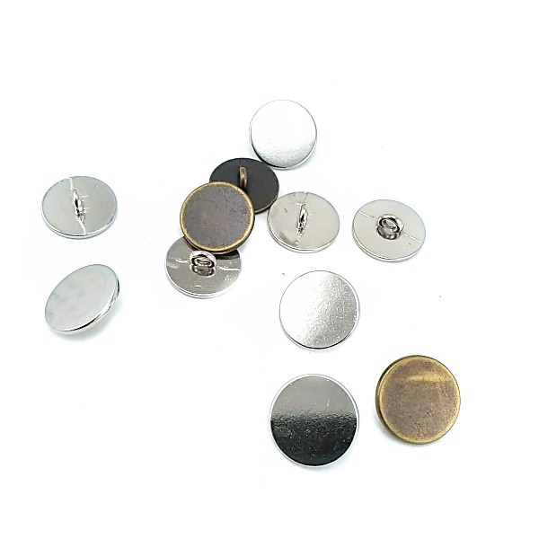 Simple 15 mm - 24 size Metal Foot Button E 1421