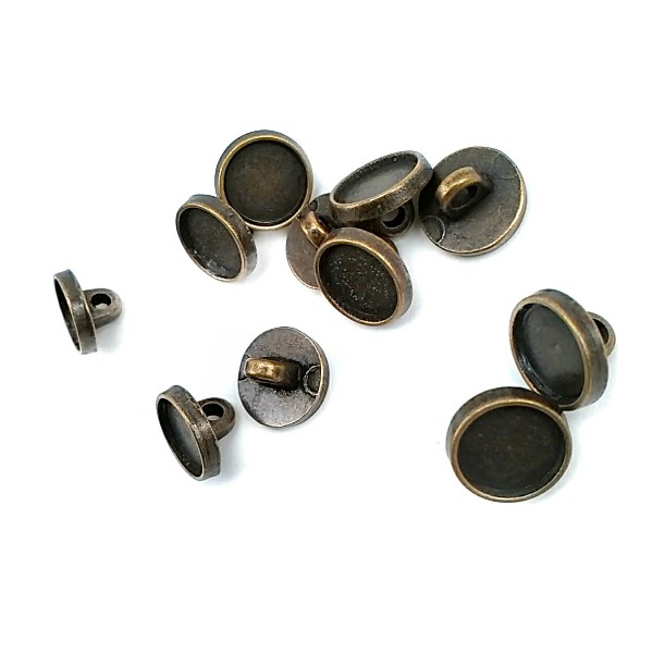 11 mm - 17 boy Mineli Metal Ayaklı Düğme E 147