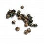 7.8 mm - 12 size Pentagonal Conical Footed Button E 1471