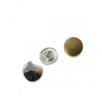 15mm - 24 size Enameled Metal Footed Button E 1480