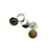 15mm - 24 size Enameled Metal Footed Button E 1480