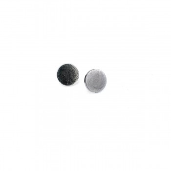 8 mm - 12 size Simple Footed Button E 1483