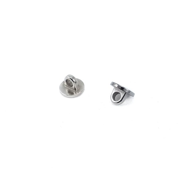 8 mm - 12 size Simple Footed Button E 1483