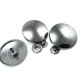 32 mm - 50 L Slightly Convex Large Size Snap Fasteners Button E 1538