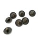 14.7 mm - 24 size Crown Logo Footed Metal Button E 1557