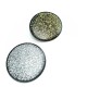 40 mm - 64 L  Coat and Coat Button Enameled Metal Shank Button E 1581