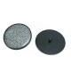 40 mm - 64 L  Coat and Coat Button Enameled Metal Shank Button E 1581