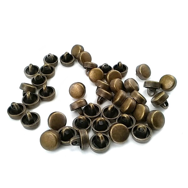 8.5 mm - 14.5 size Metal shank Button E 1590