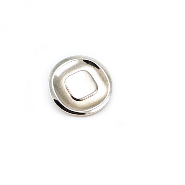 Stylish-footed metal button 24 mm - 38 lignes E 1601