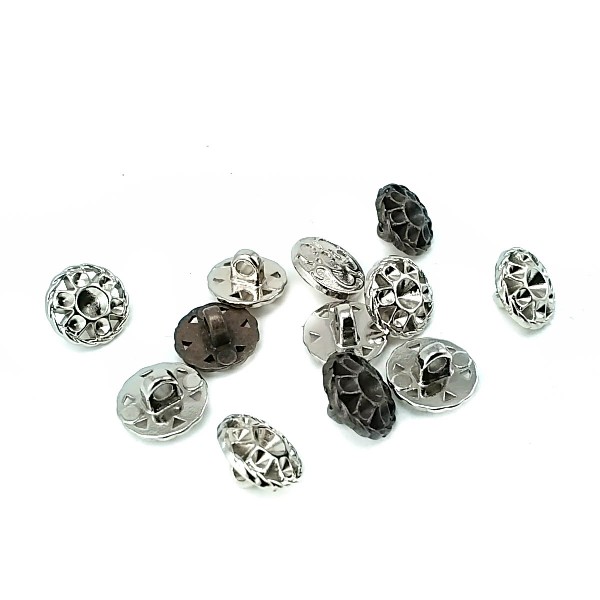 13 mm 21 Length Stone Lux Design Metal Foot Button E 1630