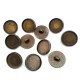 20.2 mm - 31 size Metal Foot Button E 1646