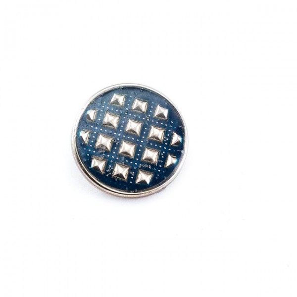 22 mm - 36 L  Jacket and Coat Button Enamel Zamak Button E 1648