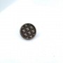 18 mm - 29 length Patterned sew-on button E 1649
