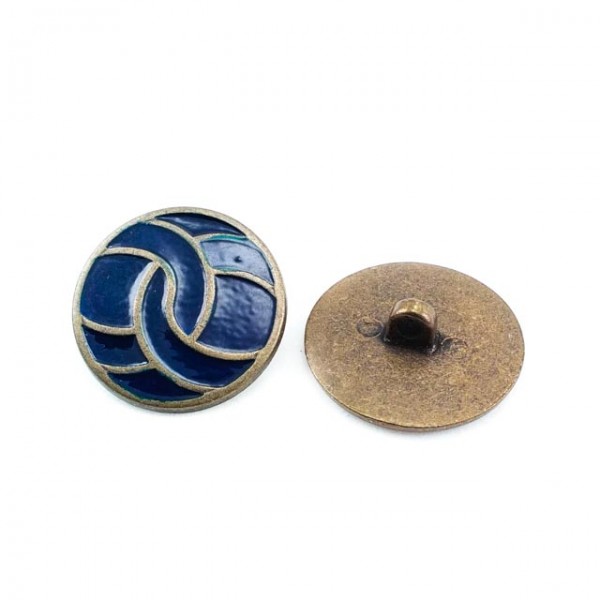 Metal buttons - jacket and coat shank button 24 mm - 40 L -  E 1682