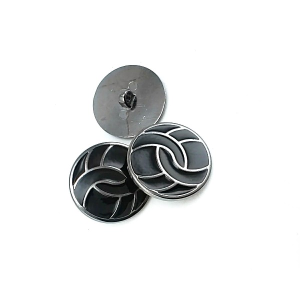 Metal buttons - jacket and coat shank button 24 mm - 40 L -  E 1682