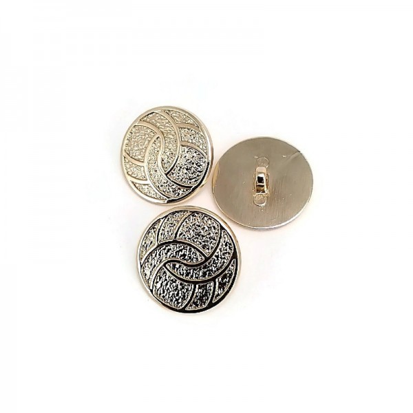 Metal buttons - jacket and coat shank button 24 mm - 40 L -  E 1682