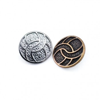 22 mm - 36 L Enamel Shank Button - Jacket and Blazer Button E 1683