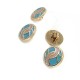 12 mm - 20 L  Blouse Shirt Button Enameled Sewing Button E 1685 MN V1