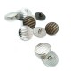 17 mm - 28 size Striped Foot Button E 1688