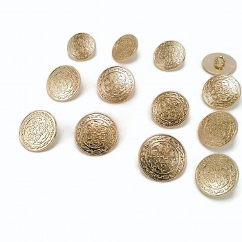 Blazer Jacket Button Set of 12 pcs Decorative Patterned E 17 SET48