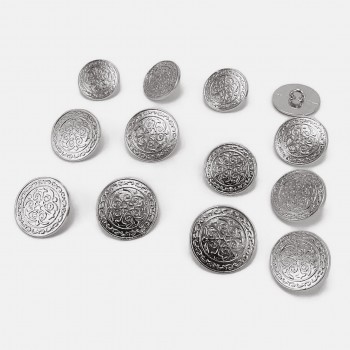 Blazer Jacket Button Set of 12 pcs Decorative Patterned E 17 SET48