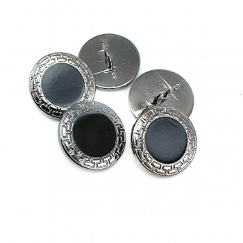 21 mm - 34 L Stylish Enamel Shank Button E 180