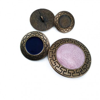 21 mm - 34 L Stylish Enamel Shank Button E 180