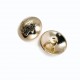 17 mm - 28 L Gold Plated Blazer Jacket Button Crest Patterned E 1874 G