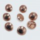 15 mm - 24 L Gold Plated Button Clasp Blazer 8 pcs Jacket Button Set E 1875 SET8