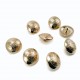 15 mm - 24 L Gold Plated Button Clasp Blazer 8 pcs Jacket Button Set E 1875 SET8