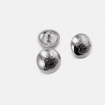 15 mm -24 L King'S Crest Metal Blazer Button E 1875