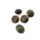 15 mm -24 size Blazer Footed Metal Button E 1875