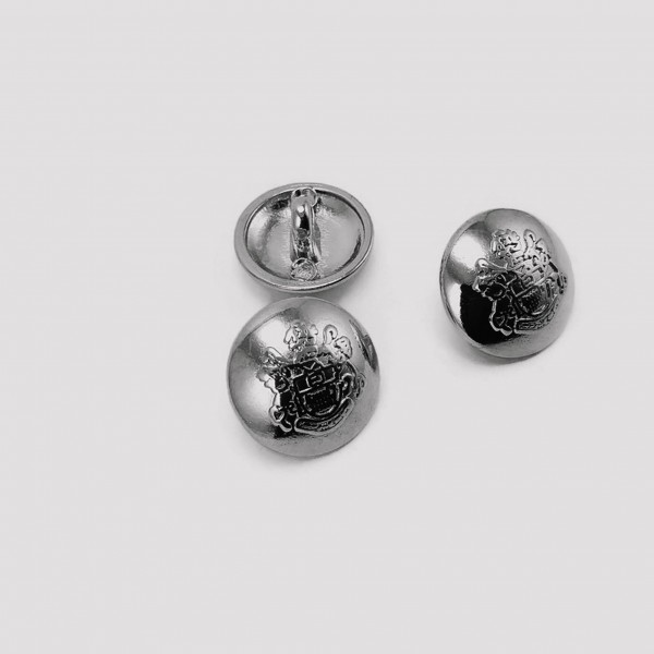 15 mm -24 boy Blazer Ayaklı Metal Düğme E 1875