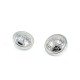 Footed metal button patterned 22mm - 36 ligne E 1884