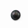 Patterned Metal pedestal button 18mm - 28 ligne E 1885