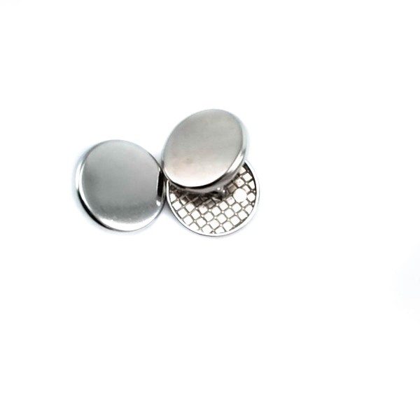 20 mm - 33 boy Düz Metal Ayaklı Düğme - Blazer Ceket ve Dış Giyim Düğmesi E 1892