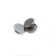 20 mm - 33 boy Düz Metal Ayaklı Düğme - Blazer Ceket ve Dış Giyim Düğmesi E 1892